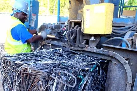 Processing scrap metal