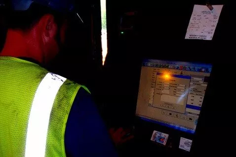 Recycling computer kiosk